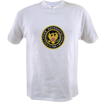 GU - A01 - 04 - SSI - ROTC - Georgetown University - Value T-shirt