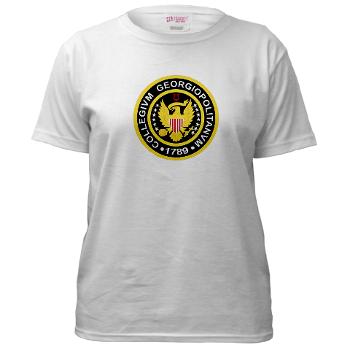 GU - A01 - 04 - SSI - ROTC - Georgetown University - Women's T-Shirt - Click Image to Close