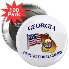 GeorgiaARNG - M01 - 01 - DUI - Georgia Army National Guard - 2.25" Button (100 pack) - Click Image to Close