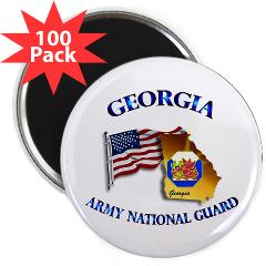 GeorgiaARNG - M01 - 01 - DUI - Georgia Army National Guard - 2.25" Magnet (100 pack) - Click Image to Close