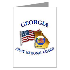GeorgiaARNG - M01 - 02 - DUI - Georgia Army National Guard - Greeting Cards (Pk of 10) - Click Image to Close
