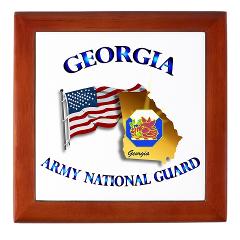 GeorgiaARNG - M01 - 03 - DUI - Georgia Army National Guard - Keepsake Box - Click Image to Close