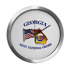 GeorgiaARNG - M01 - 03 - DUI - Georgia Army National Guard - Modern Wall Clock - Click Image to Close