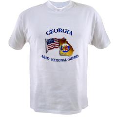 GeorgiaARNG - A01 - 04 - DUI - Georgia Army National Guard - Value T-Shirt - Click Image to Close
