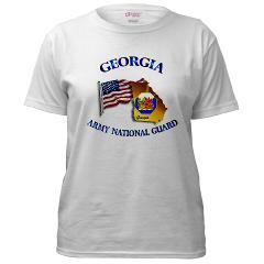 GeorgiaARNG - A01 - 04 - DUI - Georgia Army National Guard - Women's T-Shirt