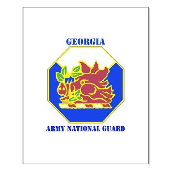 GeorgiaARNG - M01 - 02 - DUI - Georgia Army National Guard with text - Small Poster - Click Image to Close