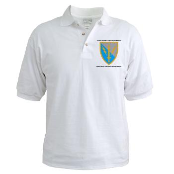 HHC - A01 - 04 - DUI - Headquarter and Headquarters Coy with Text - Golf Shirt