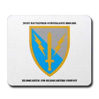 HHC - A01 - 03 - DUI - Headquarter and Headquarters Coy with Text - Mousepad