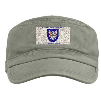 HHC11AC - A01 - 01 - HHC, 11th Aviation with Text Command - Military Cap