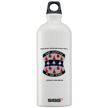 HHC120IB - M01 - 03 - HHC - 120th Infantry Brigade with Text - Sigg Water Battle 1.0L