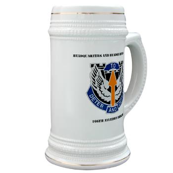 HHC166AB - M01 - 03 - HHC - 166th Aviation Brigade with Text - Stein - Click Image to Close