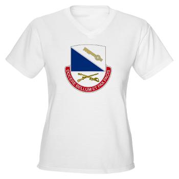 HHC181IB - A01 - 04 - DUI - HHC - 181 Infantry Bde Women's V-Neck T-Shirt