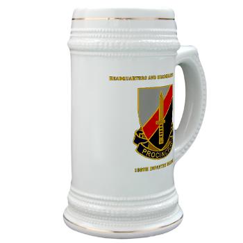 HHC188IB - M01 - 03 - HHC - 188th Infantry Brigade with Text - Stein