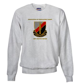 HHC188IB - A01 - 03 - HHC - 188th Infantry Brigade with Text - Sweatshirt