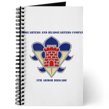 HHC5AB - M01 - 02 - HHC - 5th Armor Brigade with Text - Journal
