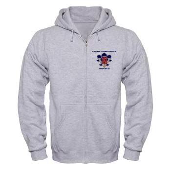 HHC5AB - A01 - 03 - HHC - 5th Armor Brigade with Text - Zip Hoodie