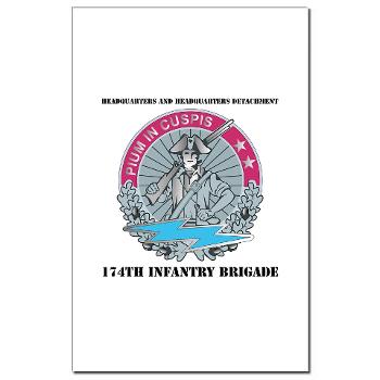 HHD - M01 - 02 - Headquarters and Headquarters Detachment with Text - Mini Poster Print