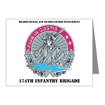 HHD - M01 - 02 - Headquarters and Headquarters Detachment with Text - Note Cards (Pk of 20) - Click Image to Close