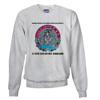 HHD - A01 - 04 - Headquarters and Headquarters Detachment with Text - Sweatshirt - Click Image to Close