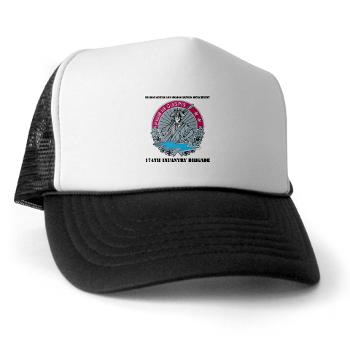 HHD - A01 - 02 - Headquarters and Headquarters Detachment with Text - Trucker Hat