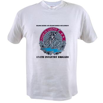 HHD - A01 - 04 - Headquarters and Headquarters Detachment with Text - Value T-shirt