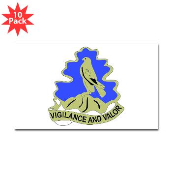 HQHHD157IB - M01 - 01 - HQ and HHD - 157th Infantry Brigade - Sticker (Rectangle 10 pk)