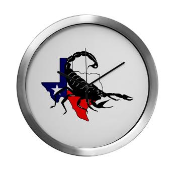 HRB - M01 - 04 - DUI - Houston Recruiting Battalion - Modern Wall Clock