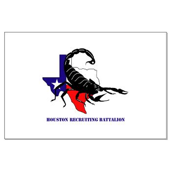 HRB - M01 - 02 - DUI - Houston Recruiting Battalion with Text - Large Poster