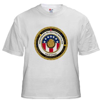 HRB - A01 - 04 - DUI - Harrisburg Recruiting Battalion - White t-Shirt