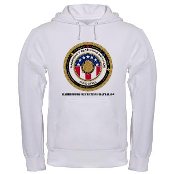 HRB - A01 - 03 - DUI - Harrisburg Recruiting Battalion with Text - Hooded Sweatshirt - Click Image to Close