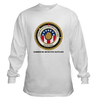 HRB - A01 - 03 - DUI - Harrisburg Recruiting Battalion with Text - Long Sleeve T-Shirt