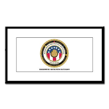 HRB - M01 - 02 - DUI - Harrisburg Recruiting Battalion with Text - Small Framed Print - Click Image to Close