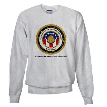 HRB - A01 - 03 - DUI - Harrisburg Recruiting Battalion with Text - Sweatshirt - Click Image to Close