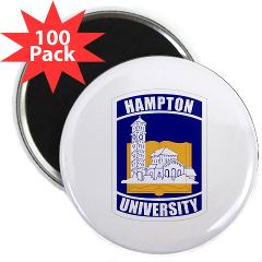 HU - M01 - 01 - ROTC - Hampton University - 2.25" Magnet (100 pack)