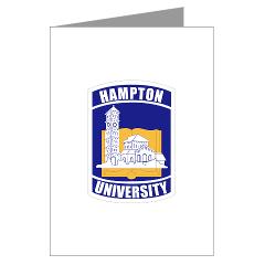 HU - M01 - 02 - ROTC - Hampton University - Greeting Cards (Pk of 10)