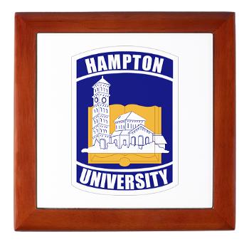 HU - M01 - 03 - ROTC - Hampton University - Keepsake Box