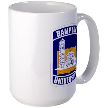 HU - M01 - 03 - ROTC - Hampton University - Large Mug - Click Image to Close