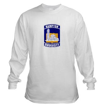 HU - A01 - 03 - ROTC - Hampton University - Long Sleeve T-Shirt - Click Image to Close