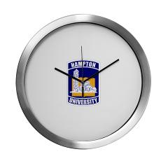 HU - M01 - 03 - ROTC - Hampton University - Modern Wall Clock - Click Image to Close