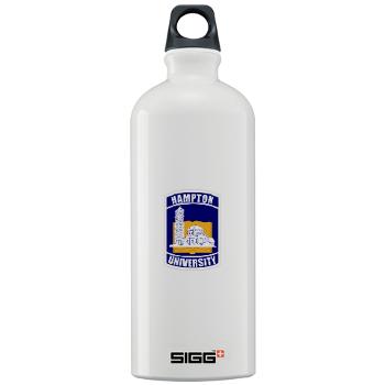 HU - M01 - 03 - ROTC - Hampton University - Sigg Water Bottle 1.0L - Click Image to Close