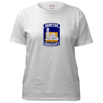 HU - A01 - 04 - ROTC - Hampton University - Women's T-Shirt