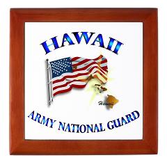 HawaiiARNG - M01 - 03 - DUI - Hawaii Army National Guard - Keepsake Box