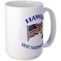 HawaiiARNG - M01 - 03 - DUI - Hawaii Army National Guard - Large Mug - Click Image to Close