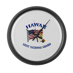 HawaiiARNG - M01 - 03 - DUI - Hawaii Army National Guard - Large Wall Clock