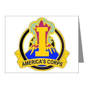 ICorps - M01 - 02 - DUI - I Corps Note Cards (Pk of 20)
