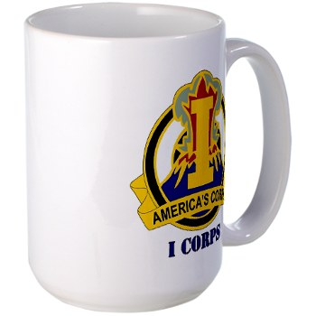 ICorps - M01 - 03 - DUI - I Corps with Text Large Mug