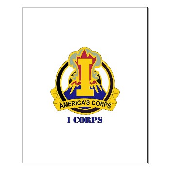ICorps - M01 - 02 - DUI - I Corps with Text Small Poster