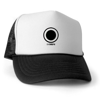 ICorps - A01 - 02 - SSI - I Corps with Text Trucker Hat