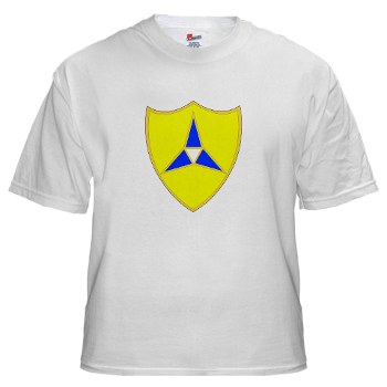 IIICorps - A01 - 04 - DUI - III Corps - White t-Shirt