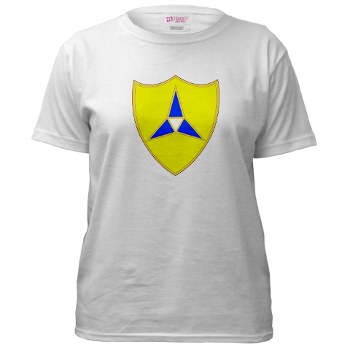 IIICorps - A01 - 04 - DUI - III Corps - Women's T-Shirt - Click Image to Close